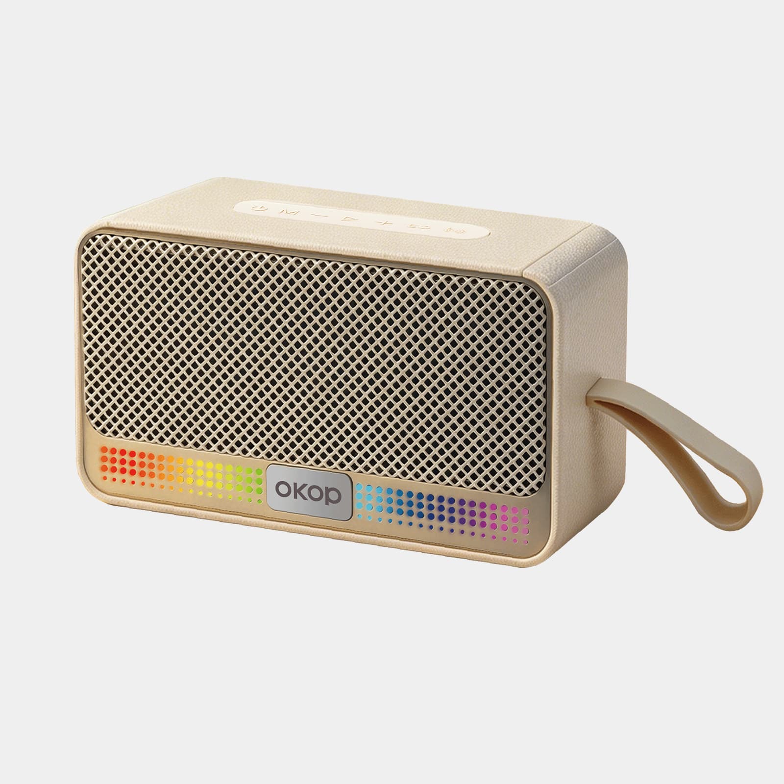 KP-872 Best-Selling Portable Outdoor Bluetooth Speaker Handheld Heavy Bass TF Card Slot Subwoofer In Stock